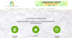 Desktop Screenshot of dpvat.org.br